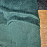 Bottle Green Alpine Fleece Fabric - BlueMothFabrics