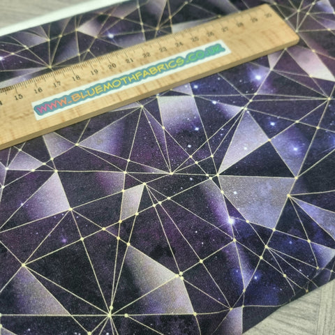 Galaxy Geo French Terry fabric