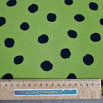 Green Spots GOTS ORGANIC French Terry fabric