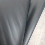 Metallic Steel Sheen PVC Faux leather / vinyl fabric. 40x67cm roll