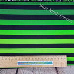 Green ombre stripes 220gsm jersey fabrics - BlueMothFabrics