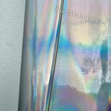 Holographic PVC Faux leather / vinyl fabric. 40x67cm roll