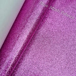 Smooth gloss Glitter Faux leather / vinyl fabric. 39x67cm roll