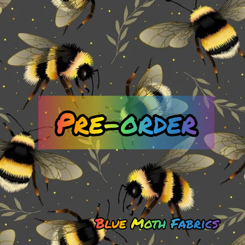 PRE-ORDER. Bumblebee fabric. By METER