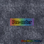 PRE-ORDER. Jeans Effect grey fabric. By METER - BlueMothFabrics