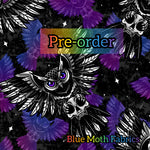 PRE-ORDER. Owls fabric. By METER - BlueMothFabrics