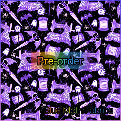 PRE-ORDER. Spooky Sewist fabric. By METER