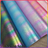 Smooth Glitter A4 20x30cm Pack Faux leather / vinyl fabric