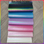 Smooth Glitter A4 20x30cm Pack Faux leather / vinyl fabric