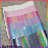 Smooth Glitter A4 20x30cm Pack Faux leather / vinyl fabric