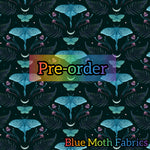 PRE-ORDER. Fern Moth fabric. By METER - BlueMothFabrics