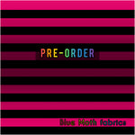 PRE-ORDER. Pink Ombre Stripes fabric. By METER - BlueMothFabrics
