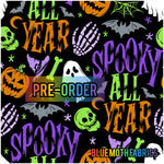 PRE-ORDER. Stay spooky fabric. By METER