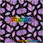 PRE-ORDER. Crystal Moth fabric. By METER