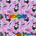 PRE-ORDER. Witch pink fabric. By METER