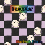 PRE-ORDER. Ghost Checkerboard fabric. By METER