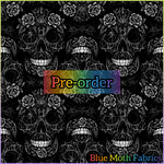 PRE-ORDER. Sugar Skull fabric. By METER