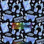 PRE-ORDER. Gamer Ghoul fabric. By METER