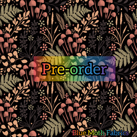 PRE-ORDER. Minimal floral sunset fabric. By METER