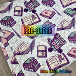 PRE-ORDER. Old books fabric. By METER