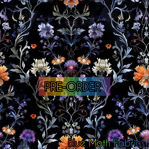 PRE-ORDER. Victorian floral 3 fabric. By METER