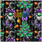 PRE-ORDER. Festive spooky gonk  Fabric. By METER