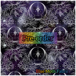 PRE-ORDER. Celestial Flowers fabric. By METER - BlueMothFabrics