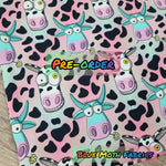 PRE-ORDER. Silly Cow fabric. By METER - BlueMothFabrics