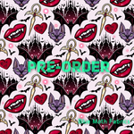 PRE-ORDER. Bite Me Bats fabric. By METER - BlueMothFabrics