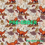 PRE-ORDER. Familiar Fox Faux leather / vinyl fabric. 40x130cm