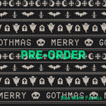 PRE-ORDER. Merry Gothmas fabric. By METER