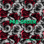 PRE-ORDER. Roses and Snakes fabric. By METER - BlueMothFabrics