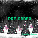PRE-ORDER. Snowmen fabric. By METER - BlueMothFabrics