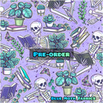 PRE-ORDER. Ghost stories Lilac fabric. By METER