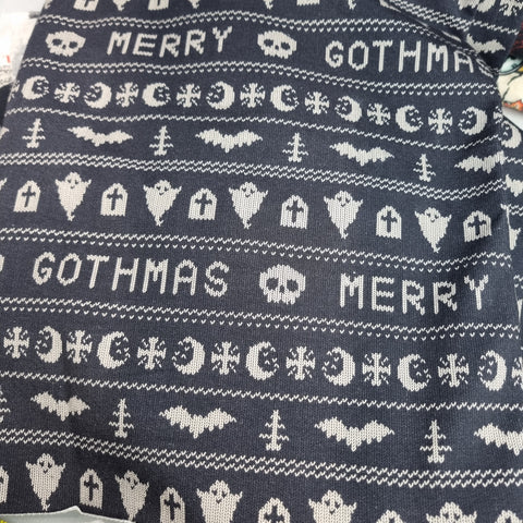 33cm. BOLT END. Gothmas French Terry fabric