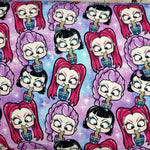 K Pop girls 240gsm jersey fabric