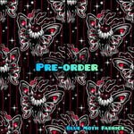 PRE-ORDER. Red Mothman fabric. By METER