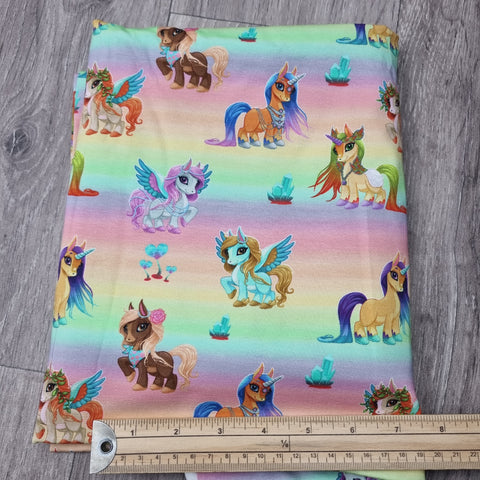1m BOLT END. Pony 210gsm jersey fabrics