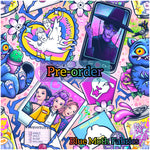 PRE-ORDER. K-pop hunters faux leather / vinyl fabric. 39x130cm