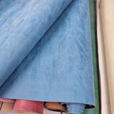 Solid Semi crease Matte Frost Faux leather / vinyl fabric. 40x67cm roll