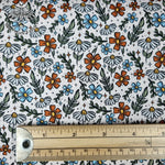 Little Flowers 100% cotton poplin fabric