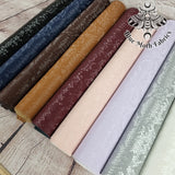 Velvet Effect Shiny Snake vinyl fabric. 39x69cm roll