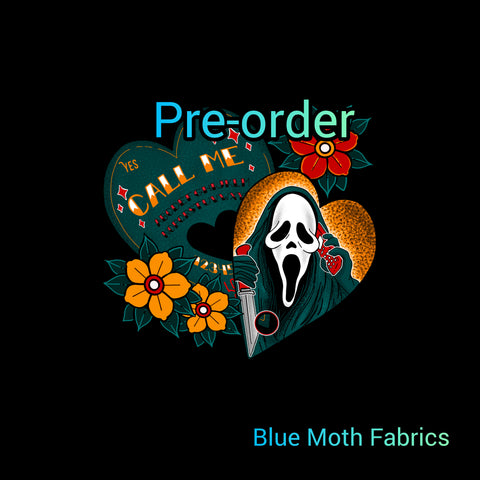 PRE-ORDER. PANEL Scream Faux leather / vinyl fabric. 33x33cm