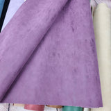 Solid Semi crease Matte Frost Faux leather / vinyl fabric. 40x67cm roll