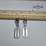 Razor Blade zip pull #5