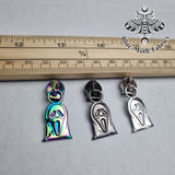 Ghost Scream zip pull #5