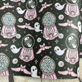 Gumball Machine textured Faux leather / vinyl fabric. 39x66cm roll
