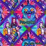 PRE-ORDER. K pop Demon Hunters Stained Glass fabric. By METER