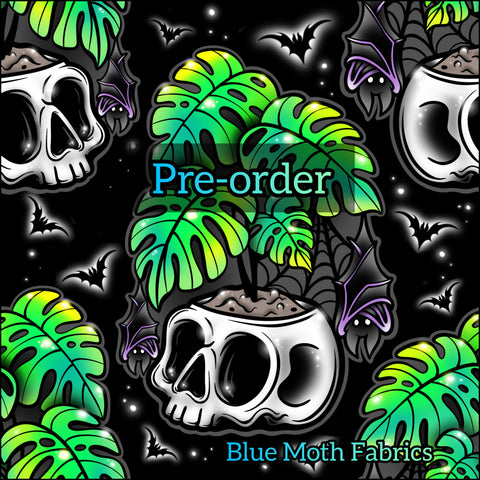 PRE-ORDER. Spooky Plant fabric. By METER