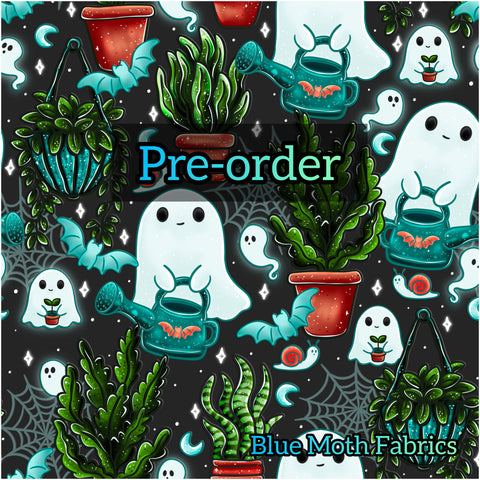 PRE-ORDER. Gardening Ghosts 3. fabric. By METER